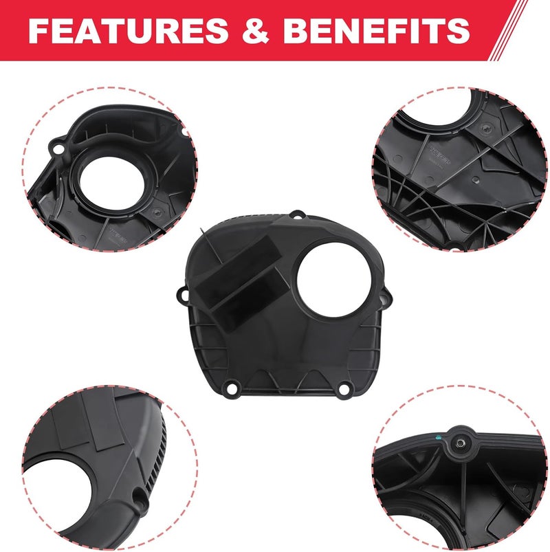 Fitede Engine Upper Timing Chain Cover with Gasket Fits for Audi A3 A4 A5 VW Beetle Jetta Replaces# 06H103269C 06H103269L 06H103269H - Image 5